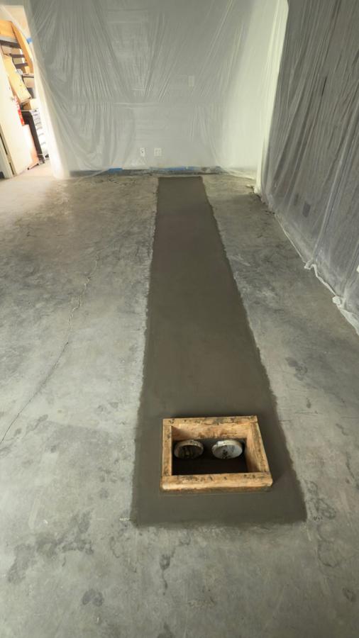 Cable trough and floor box