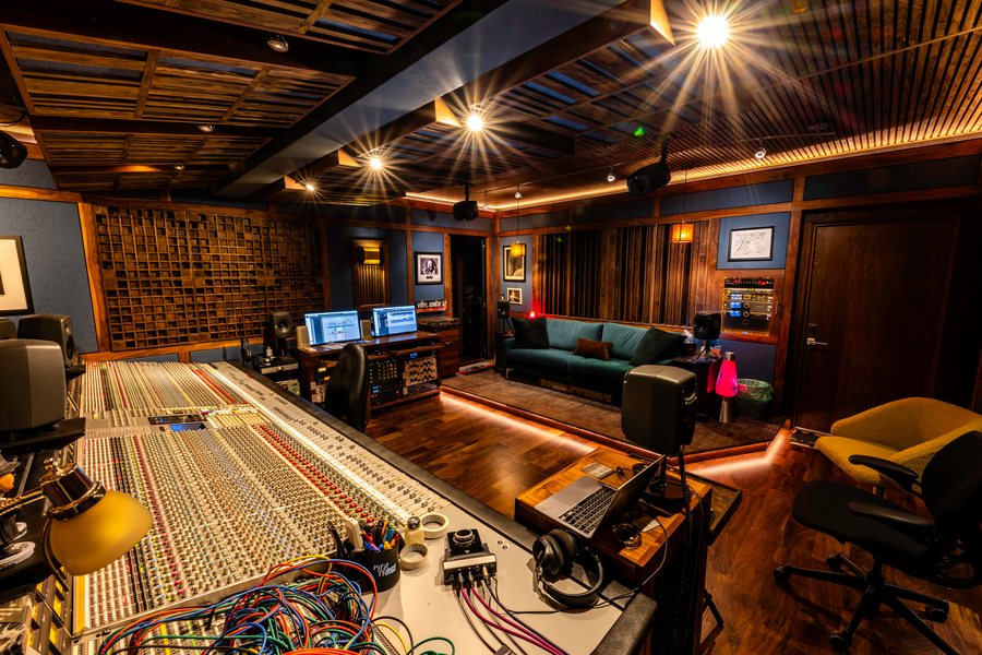 The control room from the mix position